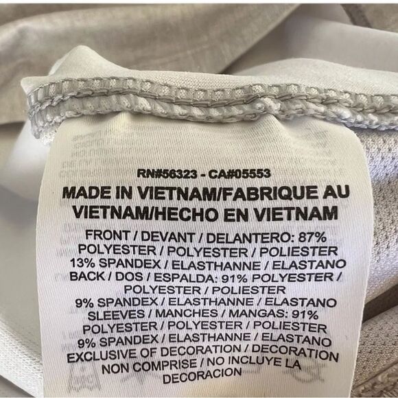 Men’s NIKE Dri-Fit Yellow Gray Stripe Polo Size XL - Picture 10 of 10